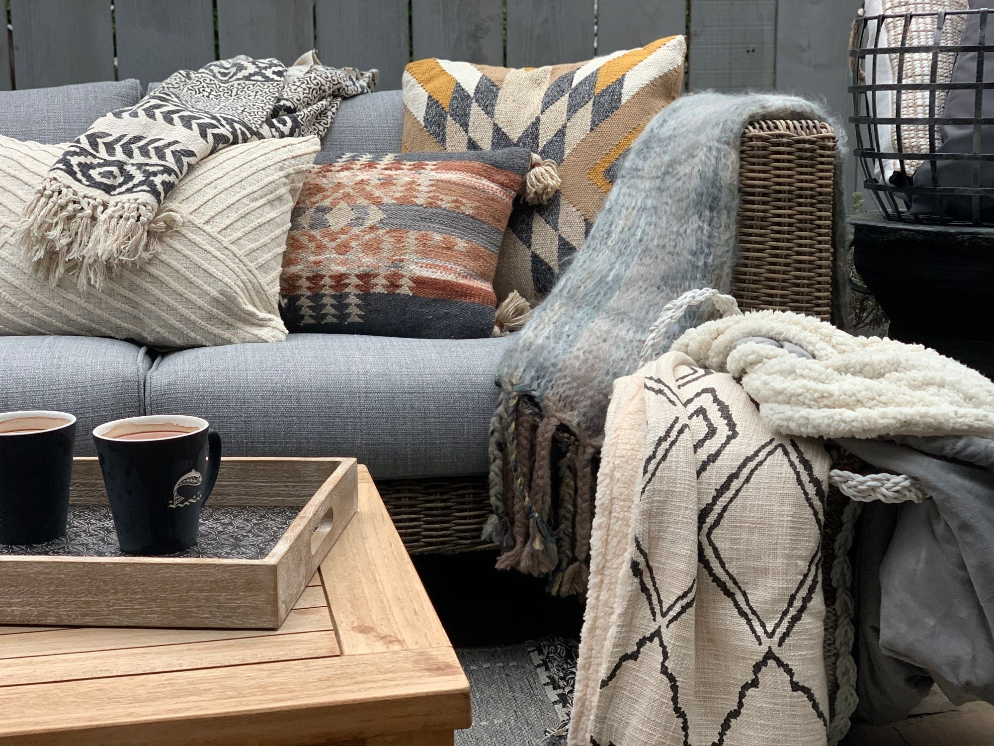How to Cozy Up an Outdoor Space