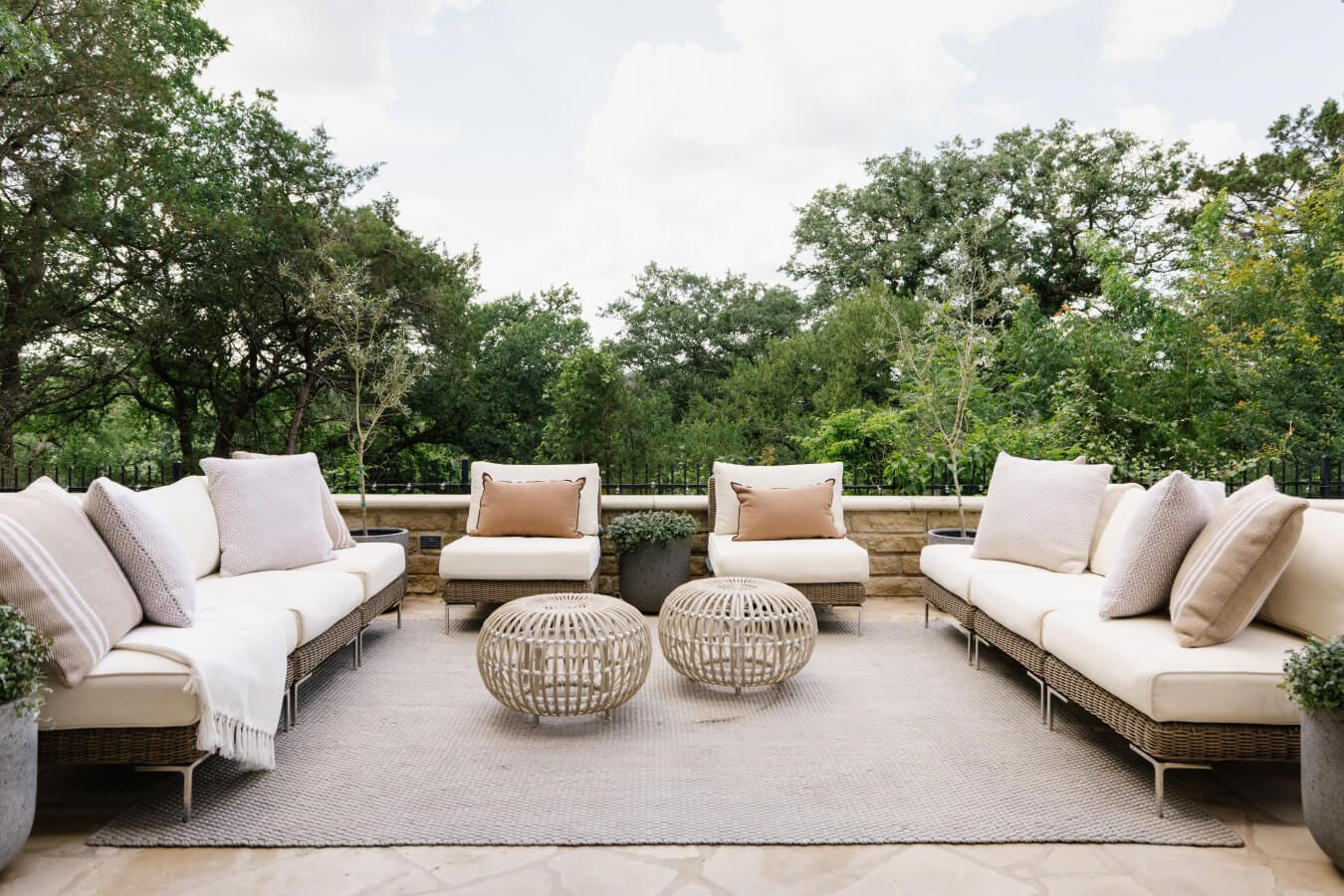 Sustainable Outdoor Dining Design for Tables That Seat Twelve