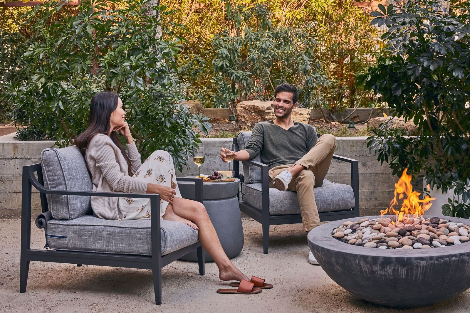 In the Ground Fire Pit Ideas | Outer