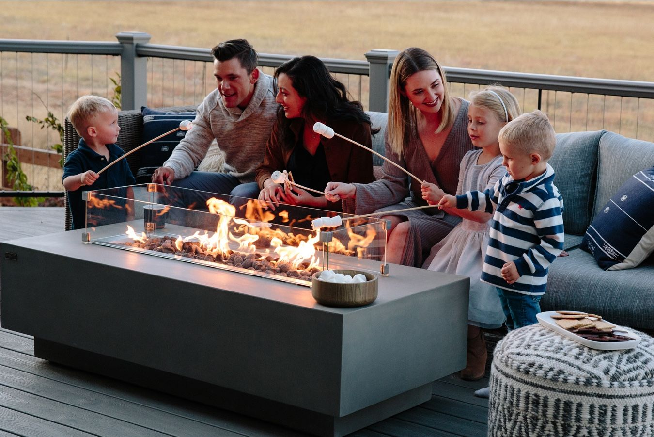 Seated Fire Pit Ideas for Connection and Comfort | Outer