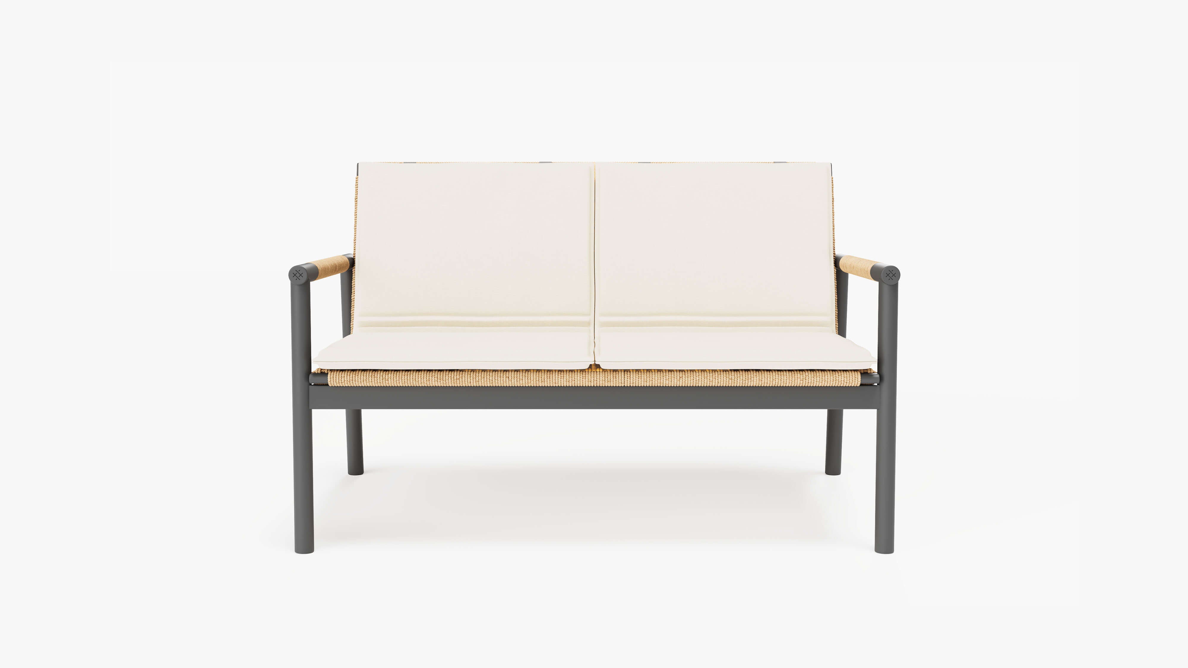 Cushions for Flex Loveseat #color_palisades cream