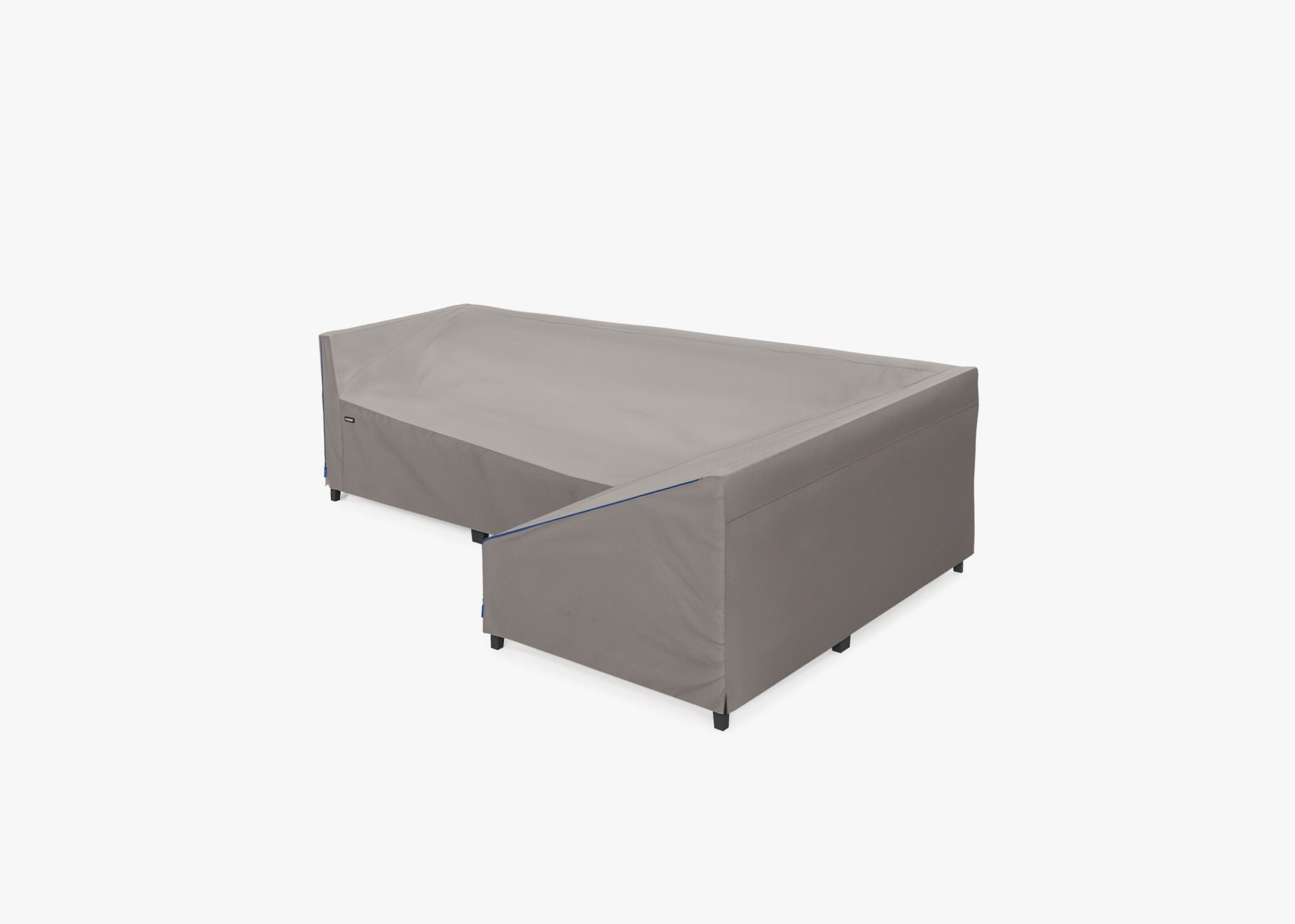 Cover for Aluminum L Sectional - 4 Seat - Left, left 3/4. Protect your Outer seating from rain, dirt, and snow. #title_default title