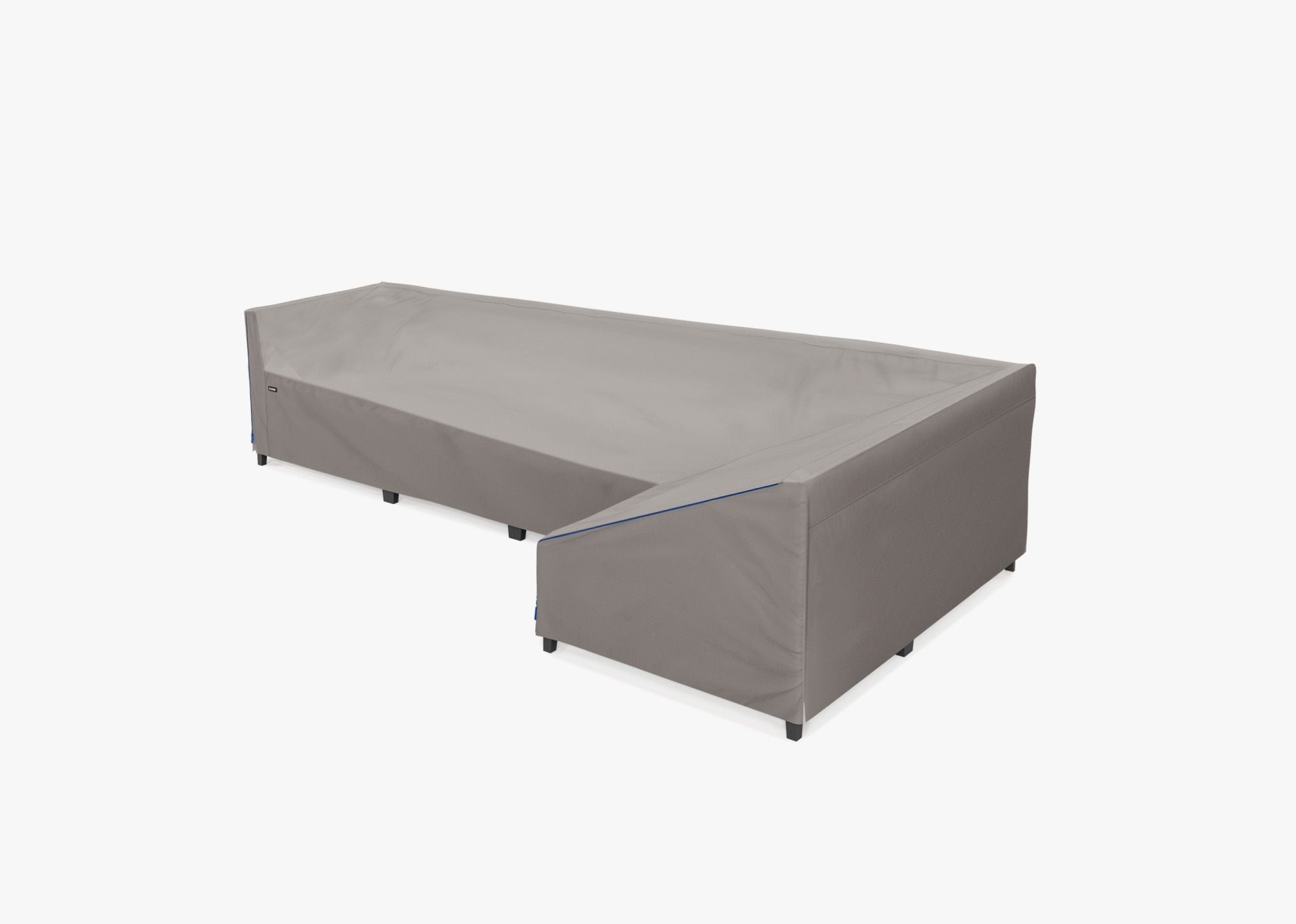 Cover for Aluminum L Sectional - 5 Seat - Left, left 3/4. Protect your Outer seating from rain, dirt, and snow. #title_default title