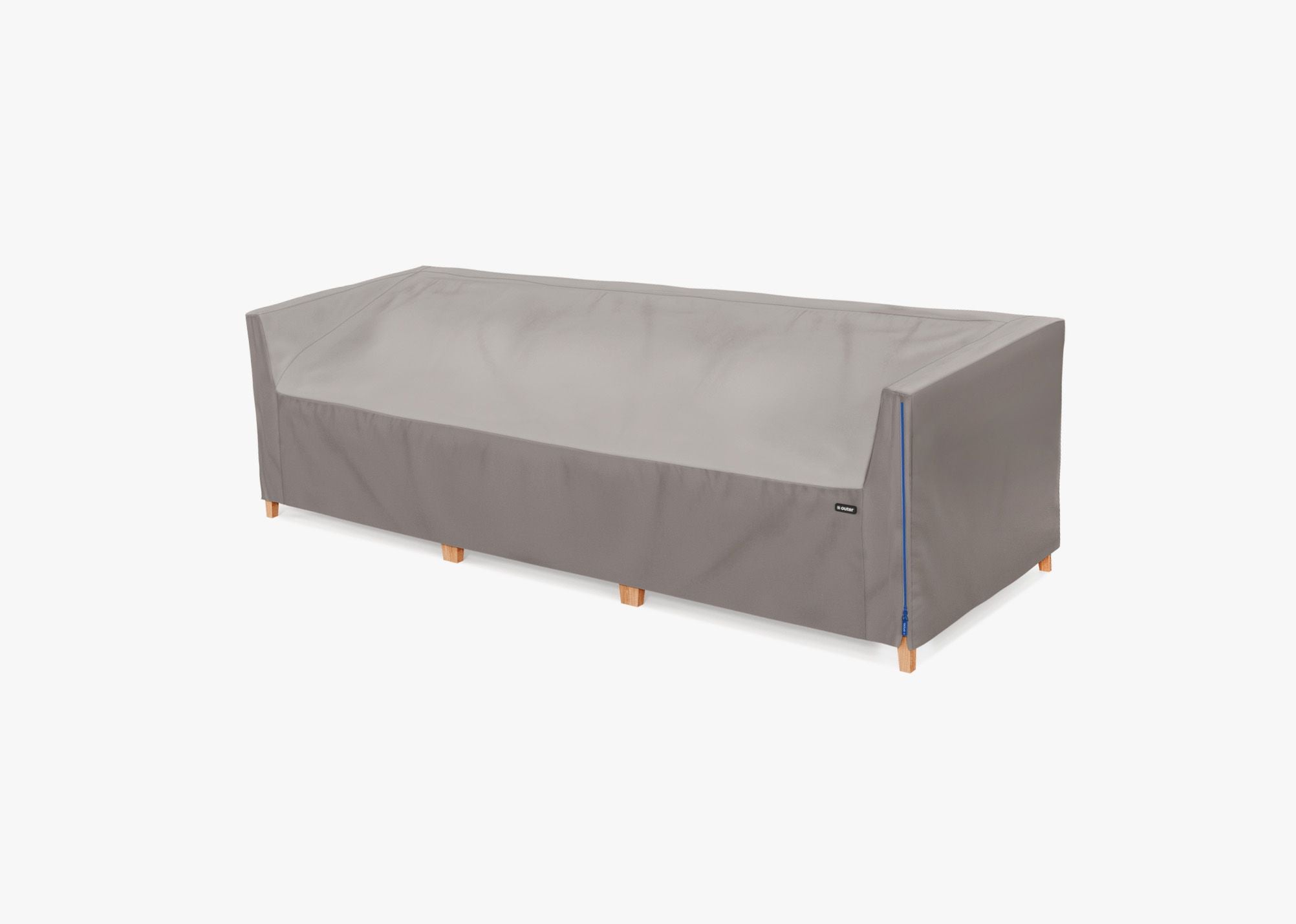 Cover for Teak Sofa - 3 Seat, left 3/4. Protect your Outer seating from rain, dirt, and snow. #title_default title