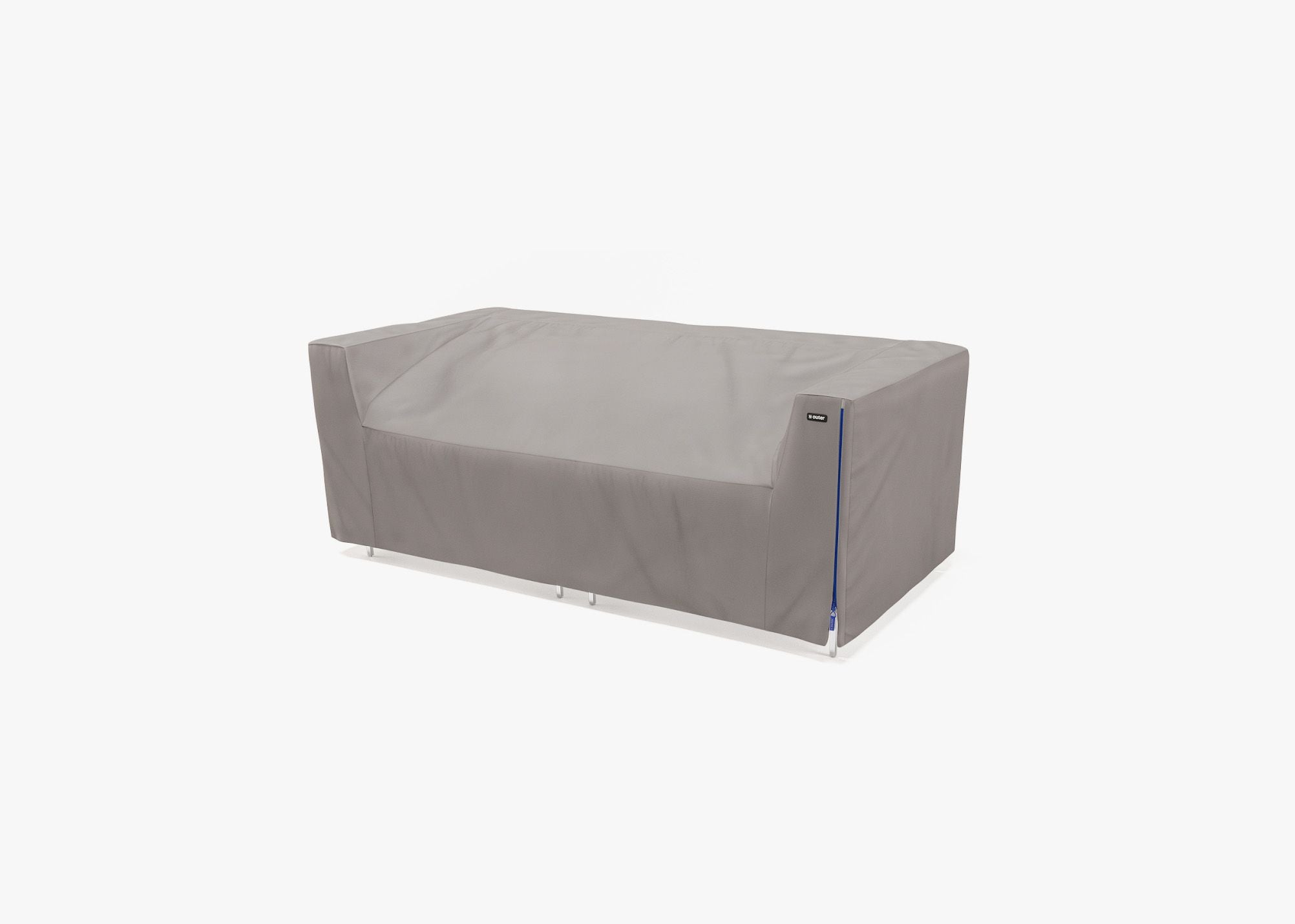 Cover for Wicker Loveseat, left 3/4. Protect your Outer seating from rain, dirt, and snow. #title_default title
