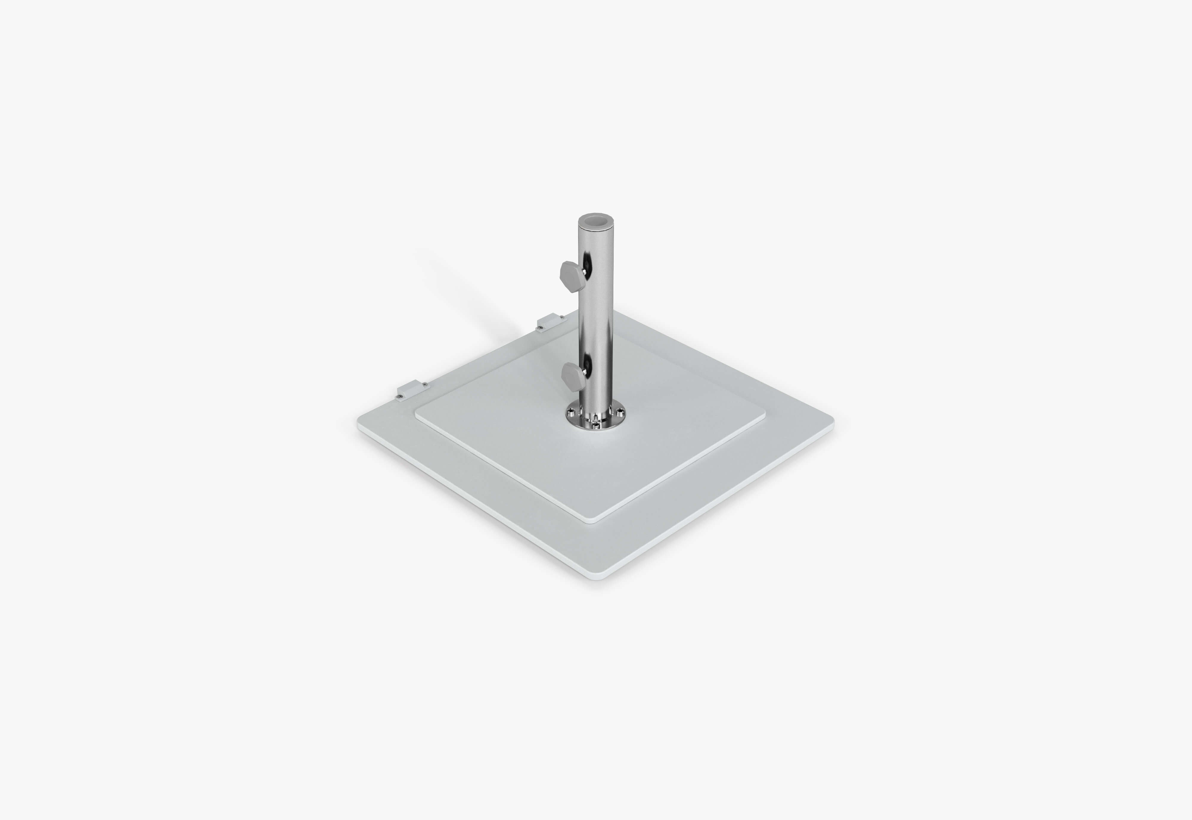 Heavy duty galvanized steel plate umbrella base (150 lb) #title_default title