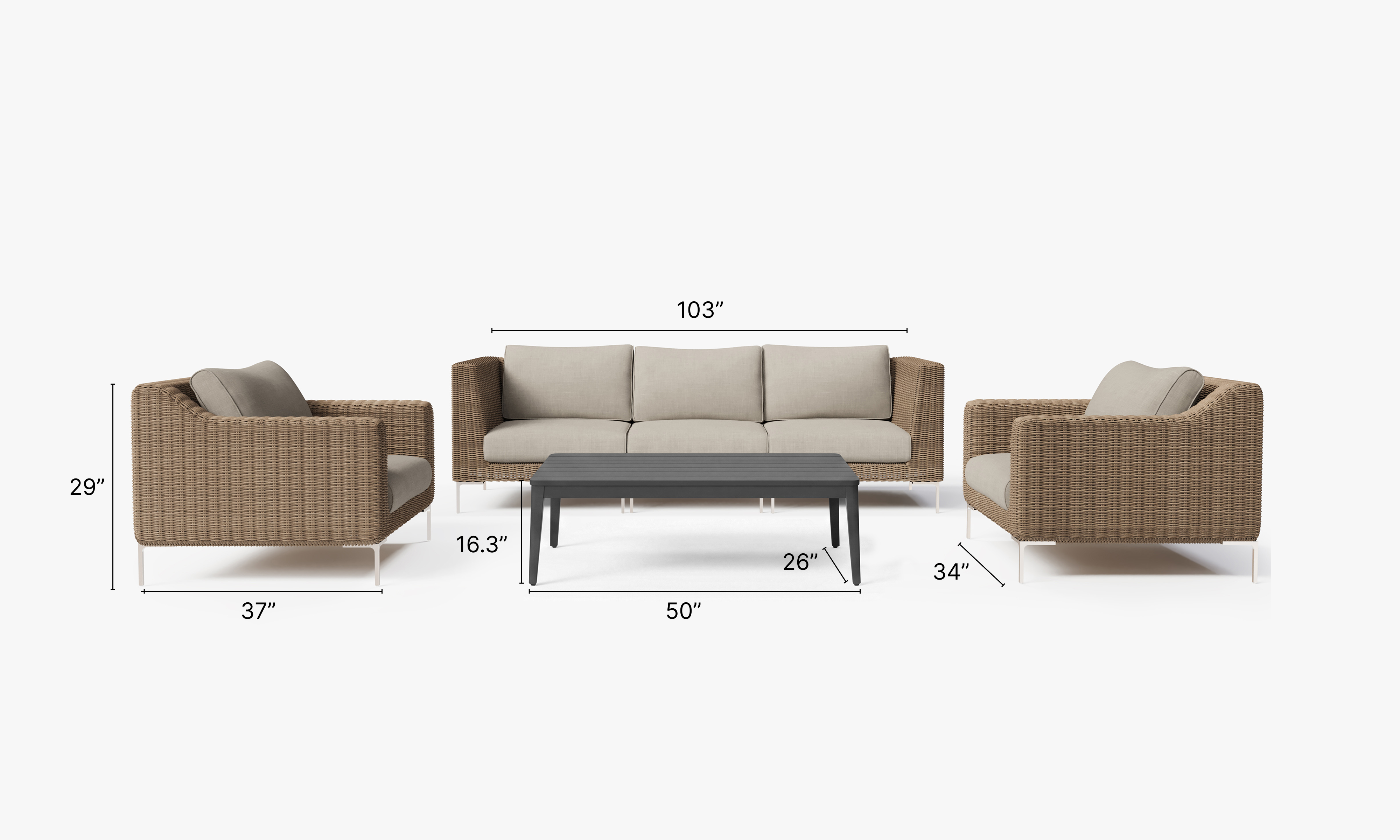 Outer-Sandstone-Gray-Brown_Wicker_Sofa_Coffee_Table_Set2. #color_sandstone gray