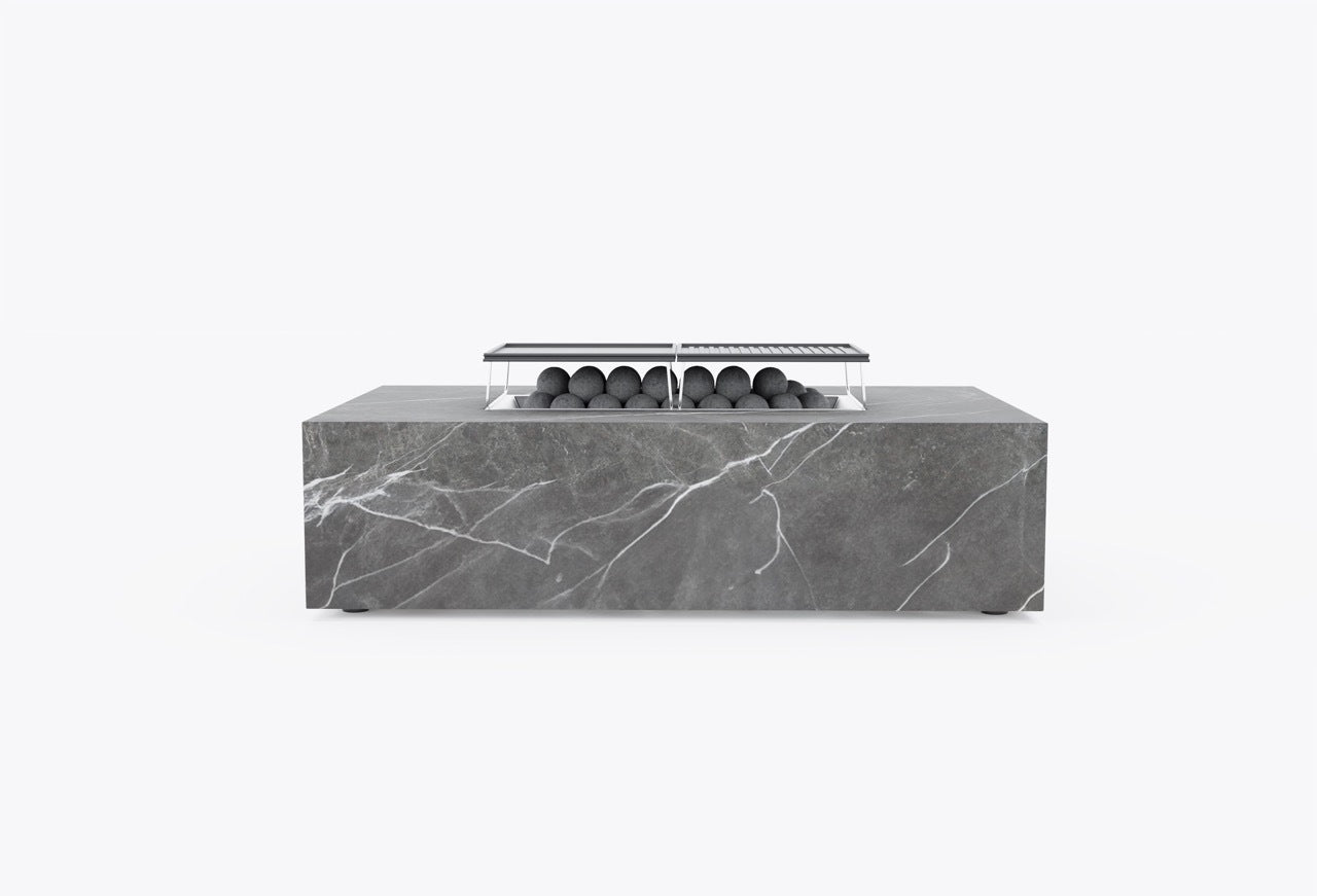 OuterStone Fire Pit Cooking Set - Rectangular