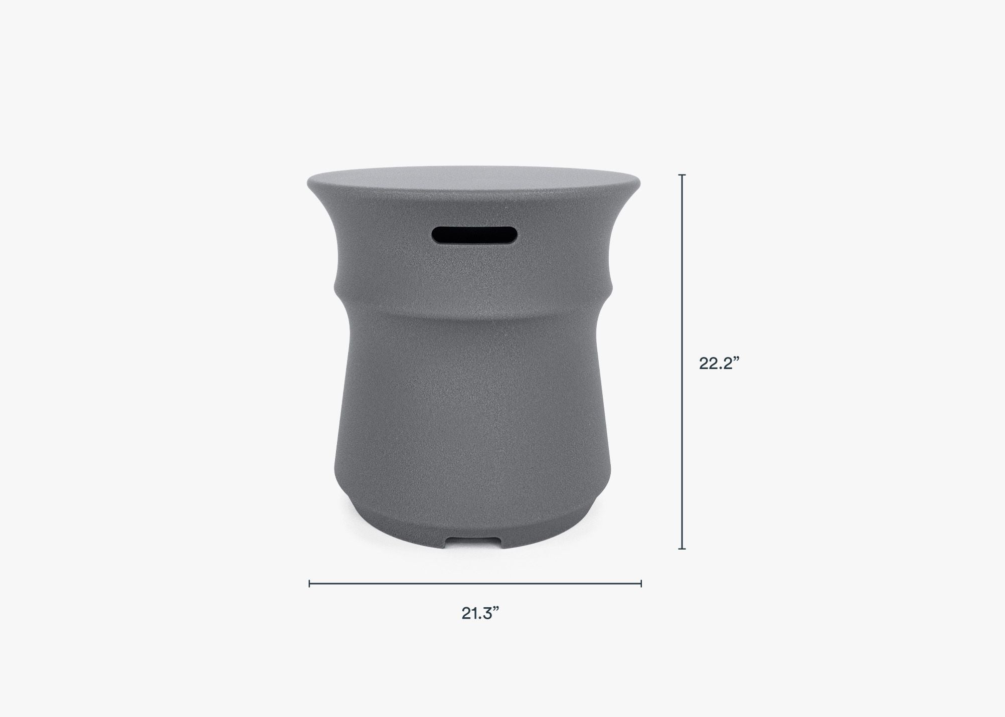 Outer's propane tank cover dimensions in inches, also listed under Dimensions & Weights. #title_default title
