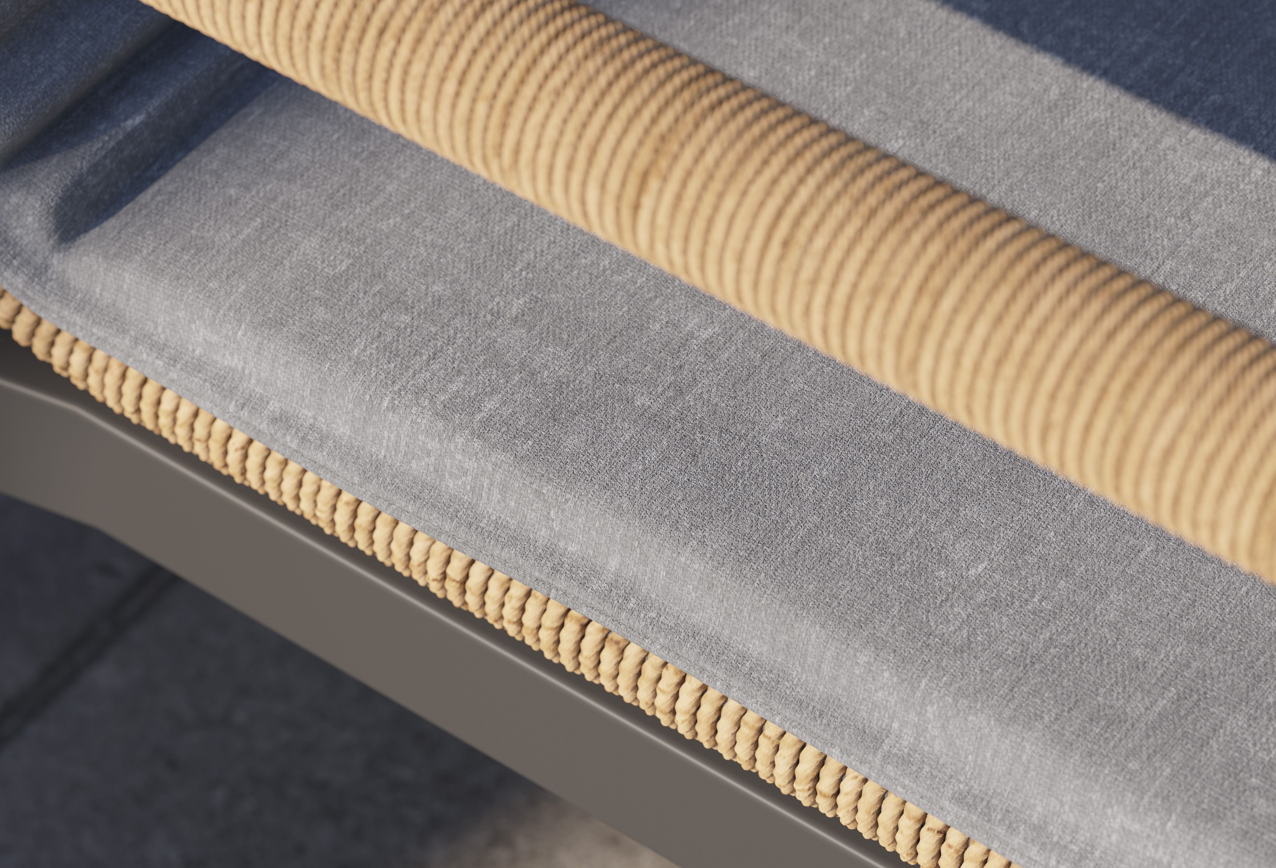 Wicker + Aluminum Flex Loveseat and Conversation Set