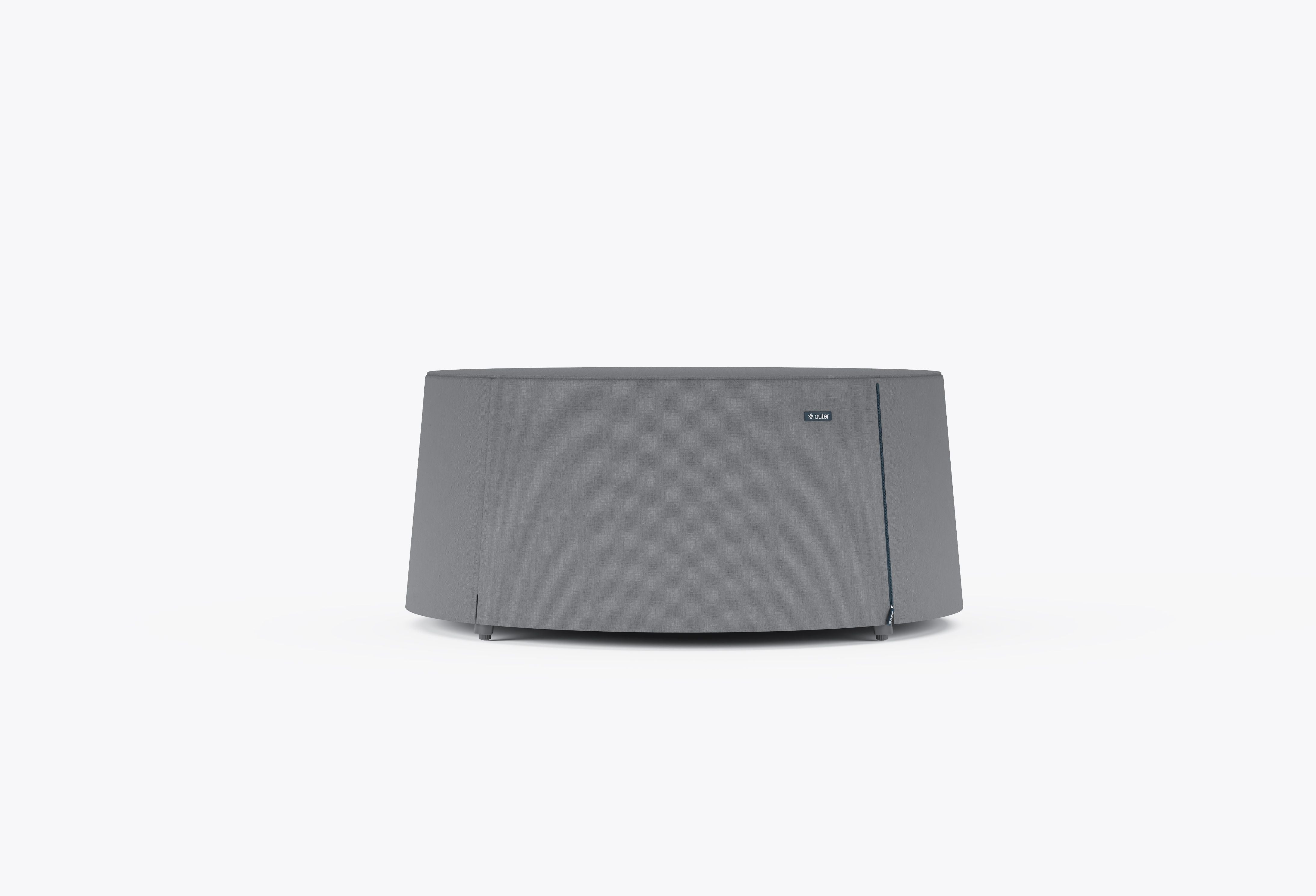 Cover for Aluminum and OuterStone Coffee Table - Round #size_round