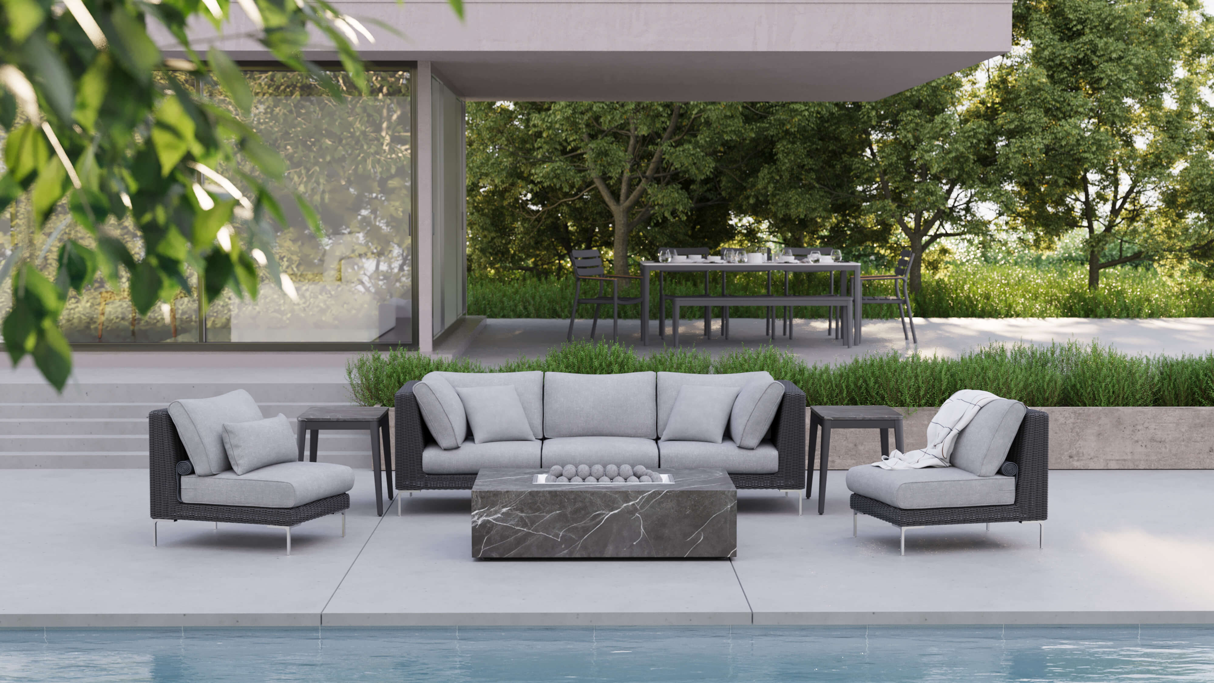 OuterStone Fire Pit - Rectangular