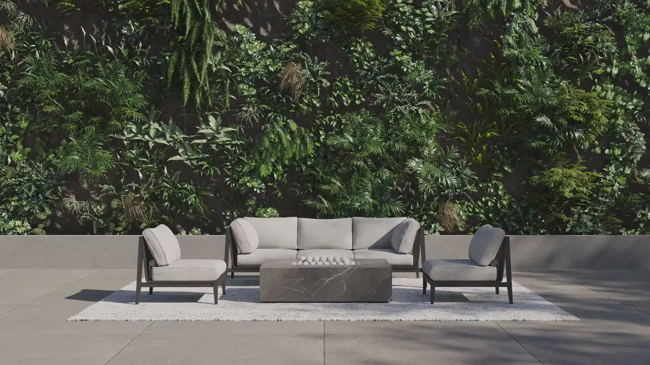 Infinitely modular outdoor sofa