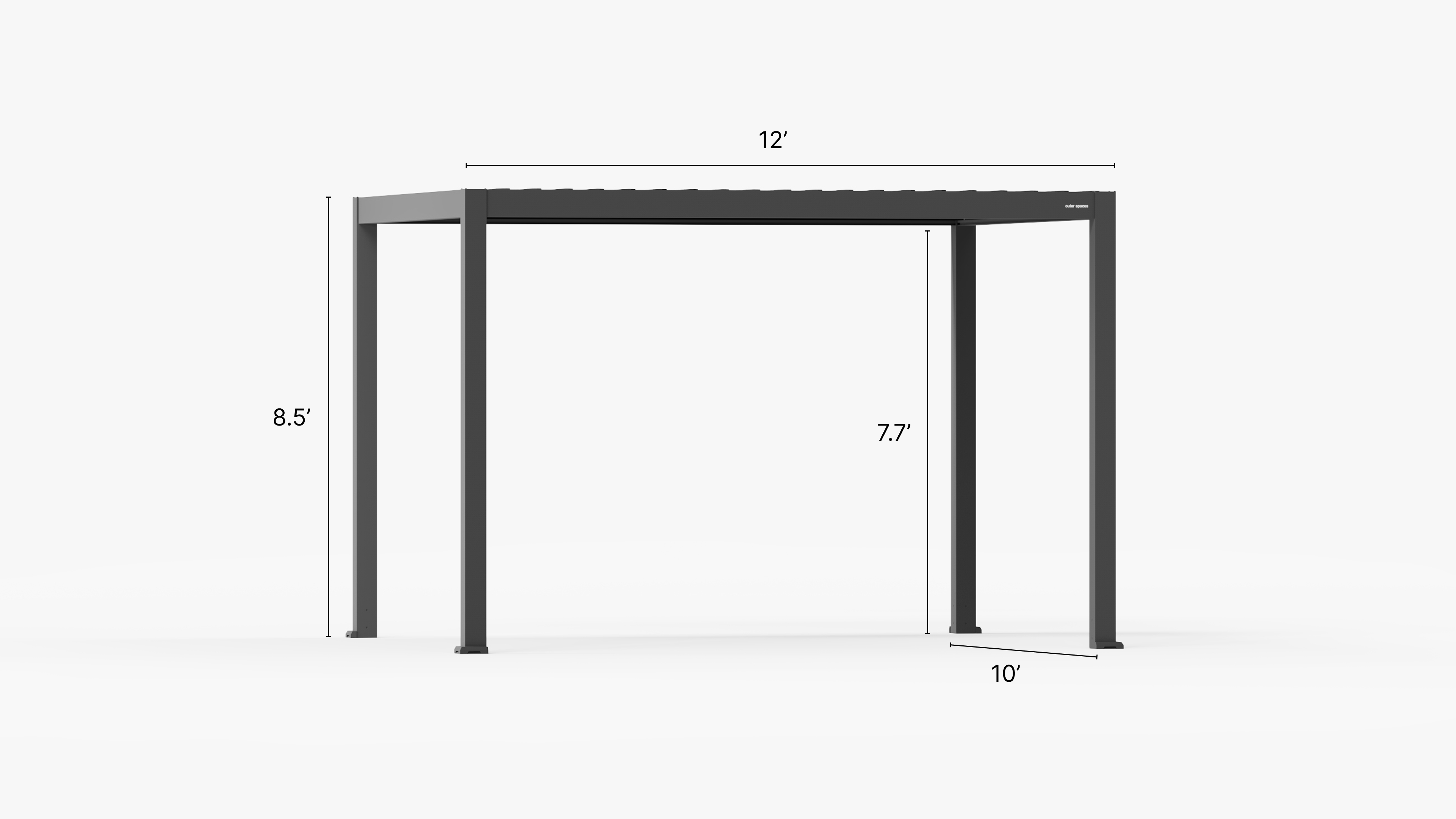 The Outer Pergola - 10' x 12'