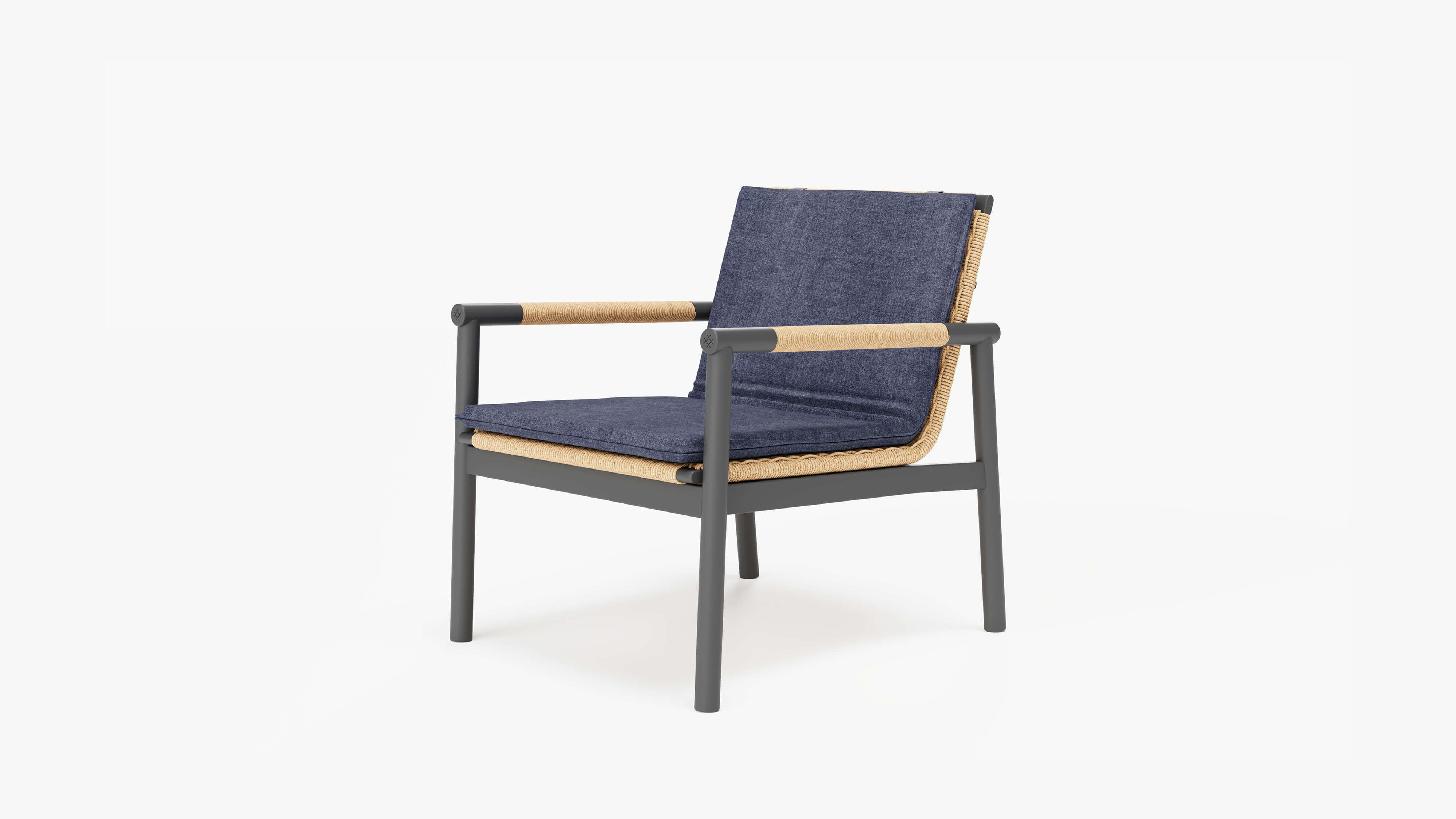Cushion for Flex Armchair #color_deep sea navy