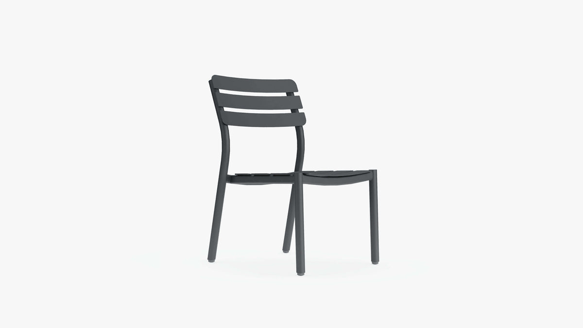 Outer 595 aluminum dining armless chair