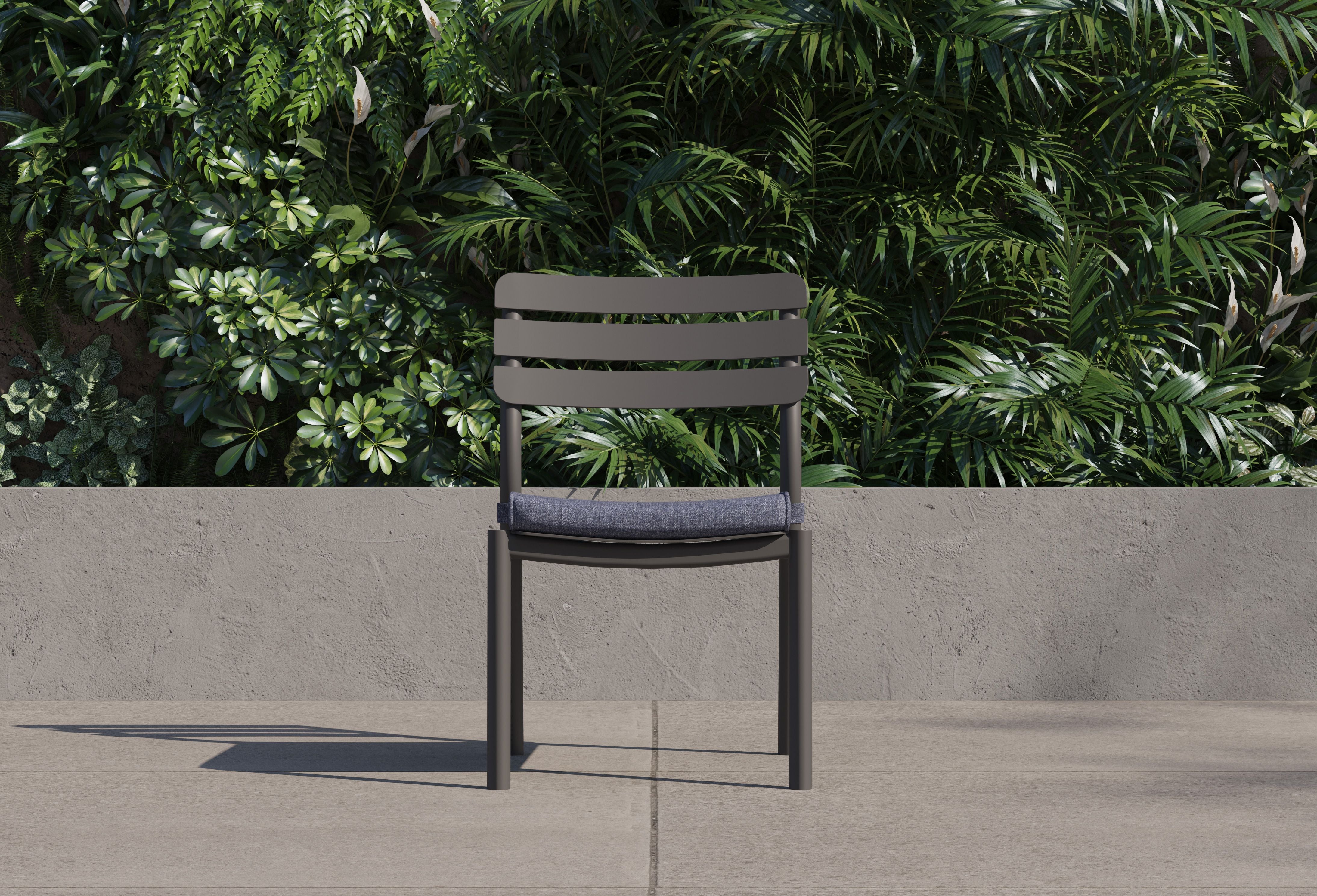 595 Dining Chair Cushion #color_deep sea navy