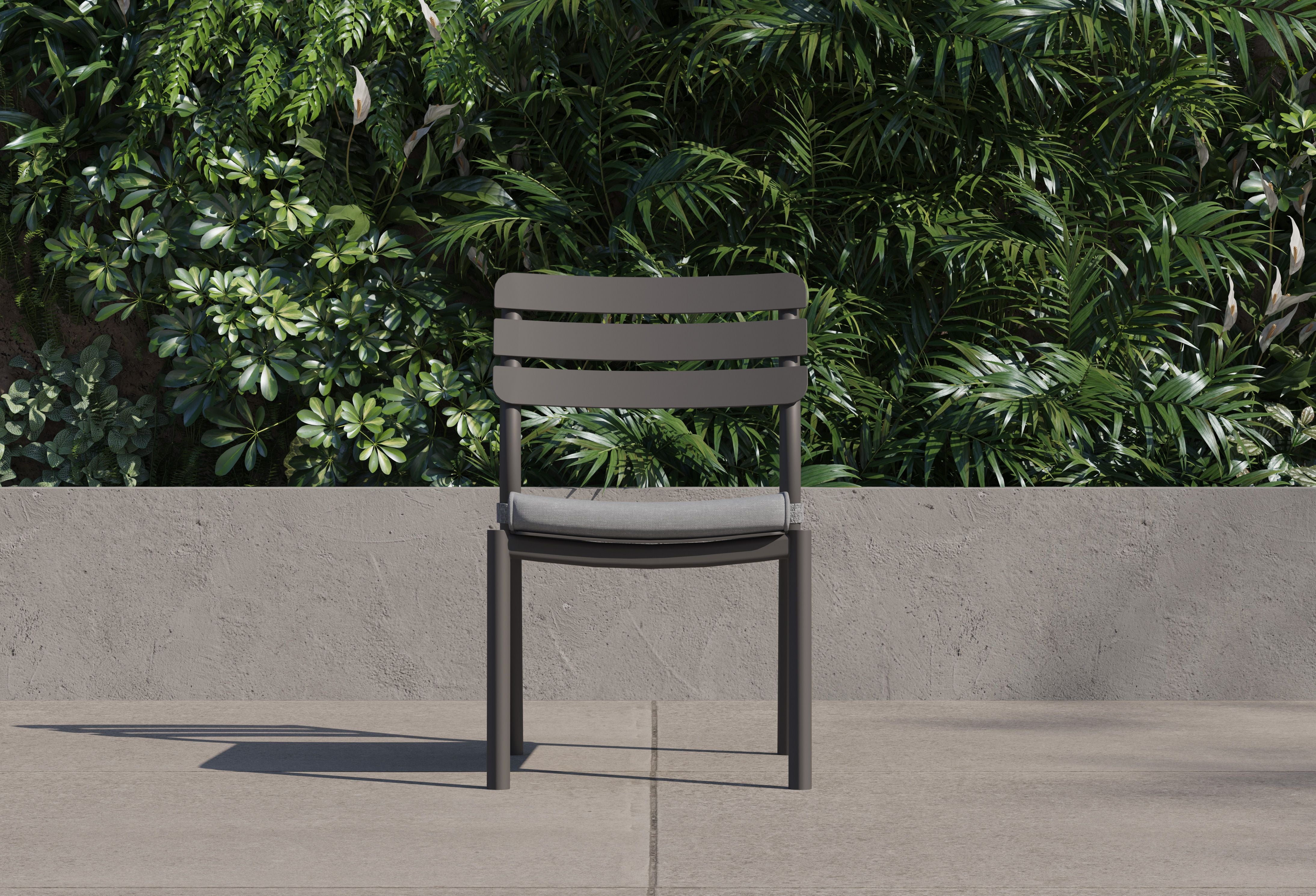 595 Dining Chair Cushion #color_pacific fog gray