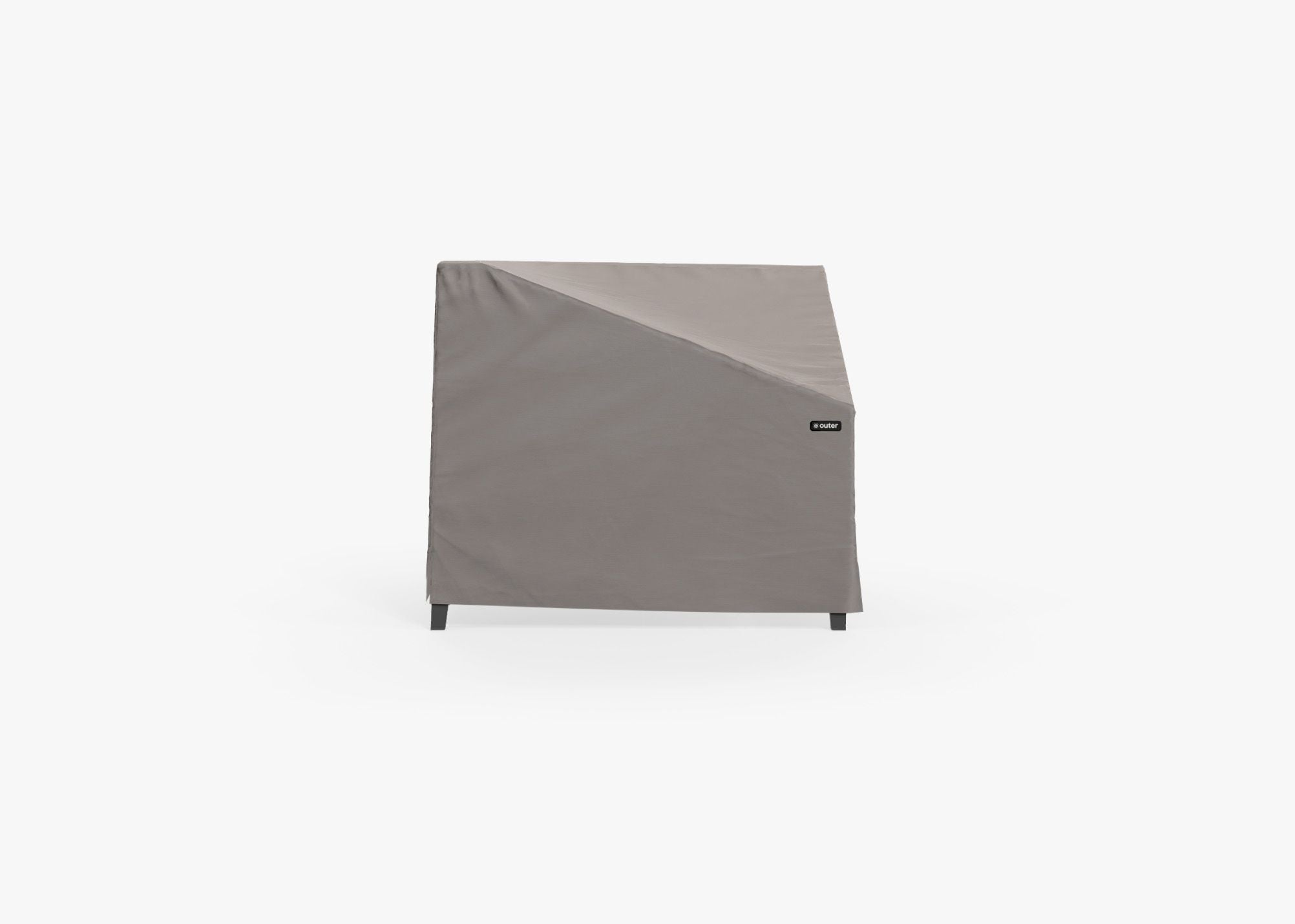 Cover for Aluminum Sectional Chair - Right, left 3/4. Protect your Outer seating from rain, dirt, and snow. #title_default title