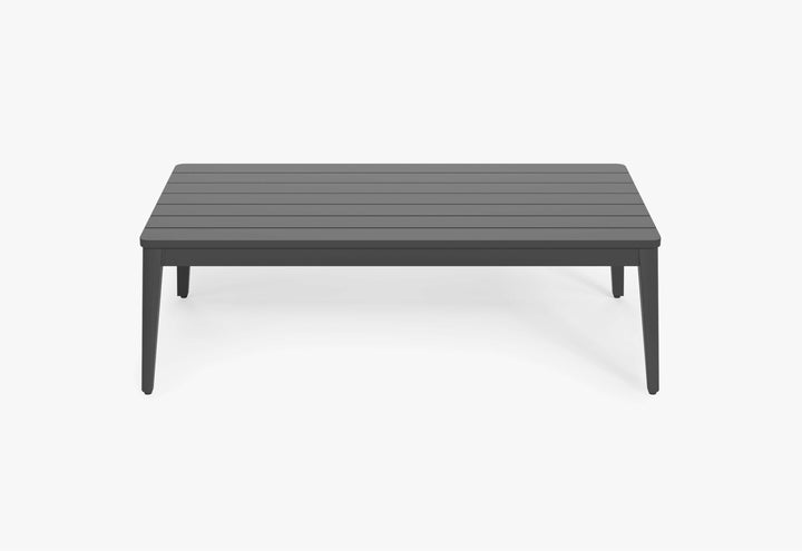 Aluminum Outdoor Coffee Table — Rectangular