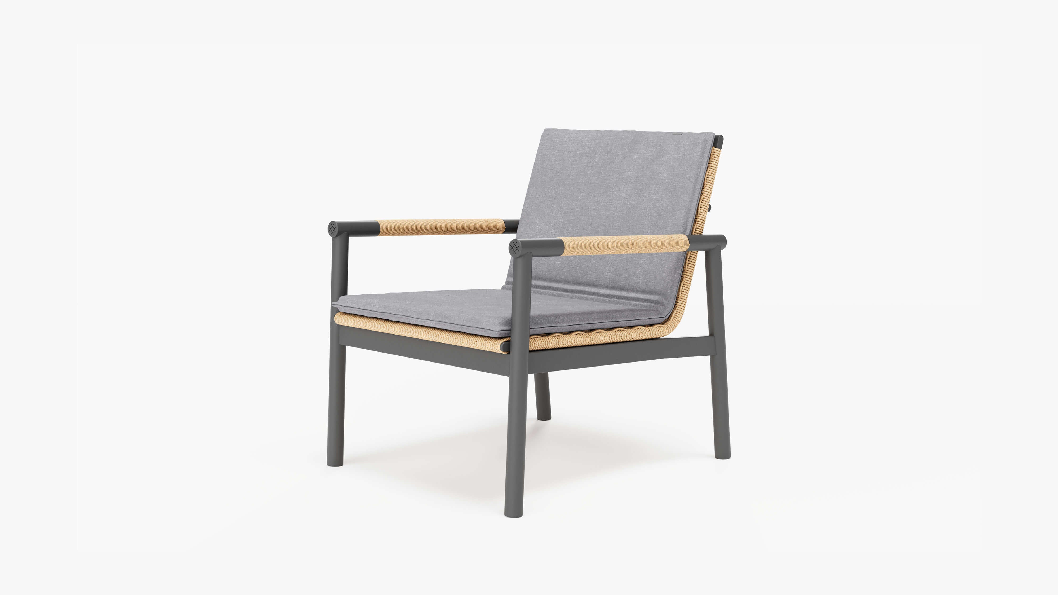 Cushion for Flex Armchair #color_pacific fog gray