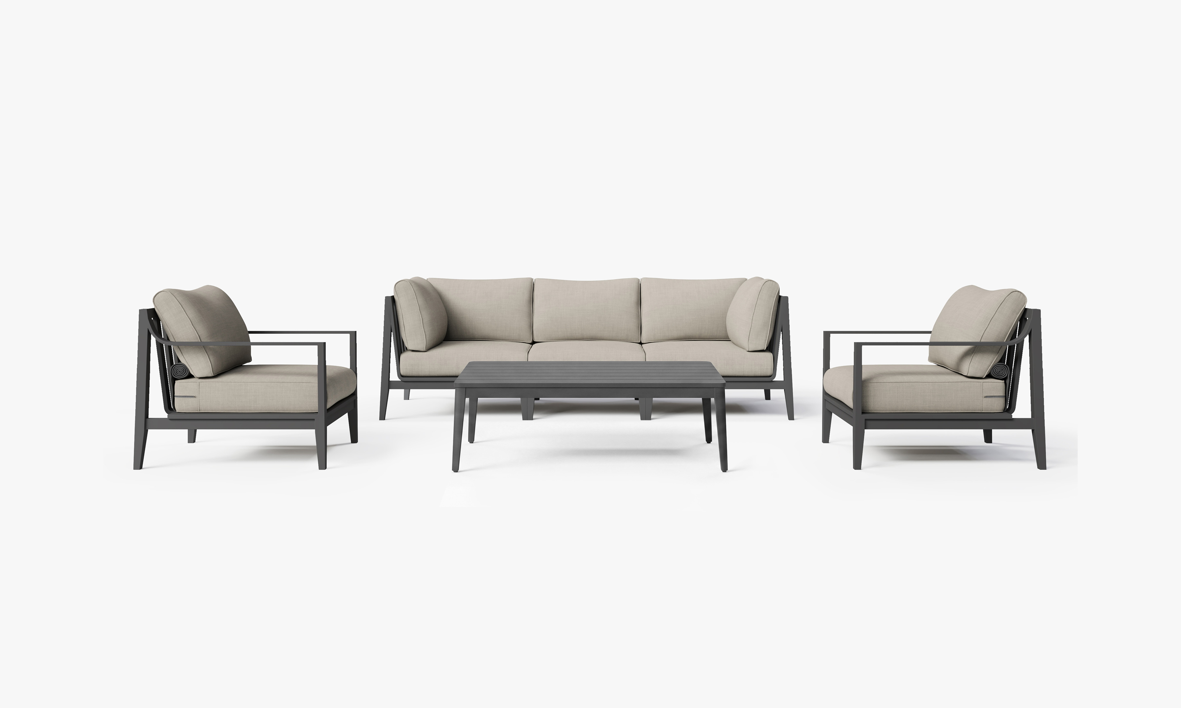 Outer-Sandstone-Gray-Charcoal-Aluminum-Sofa_Coffee-Table-Set1. #color_sandstone gray