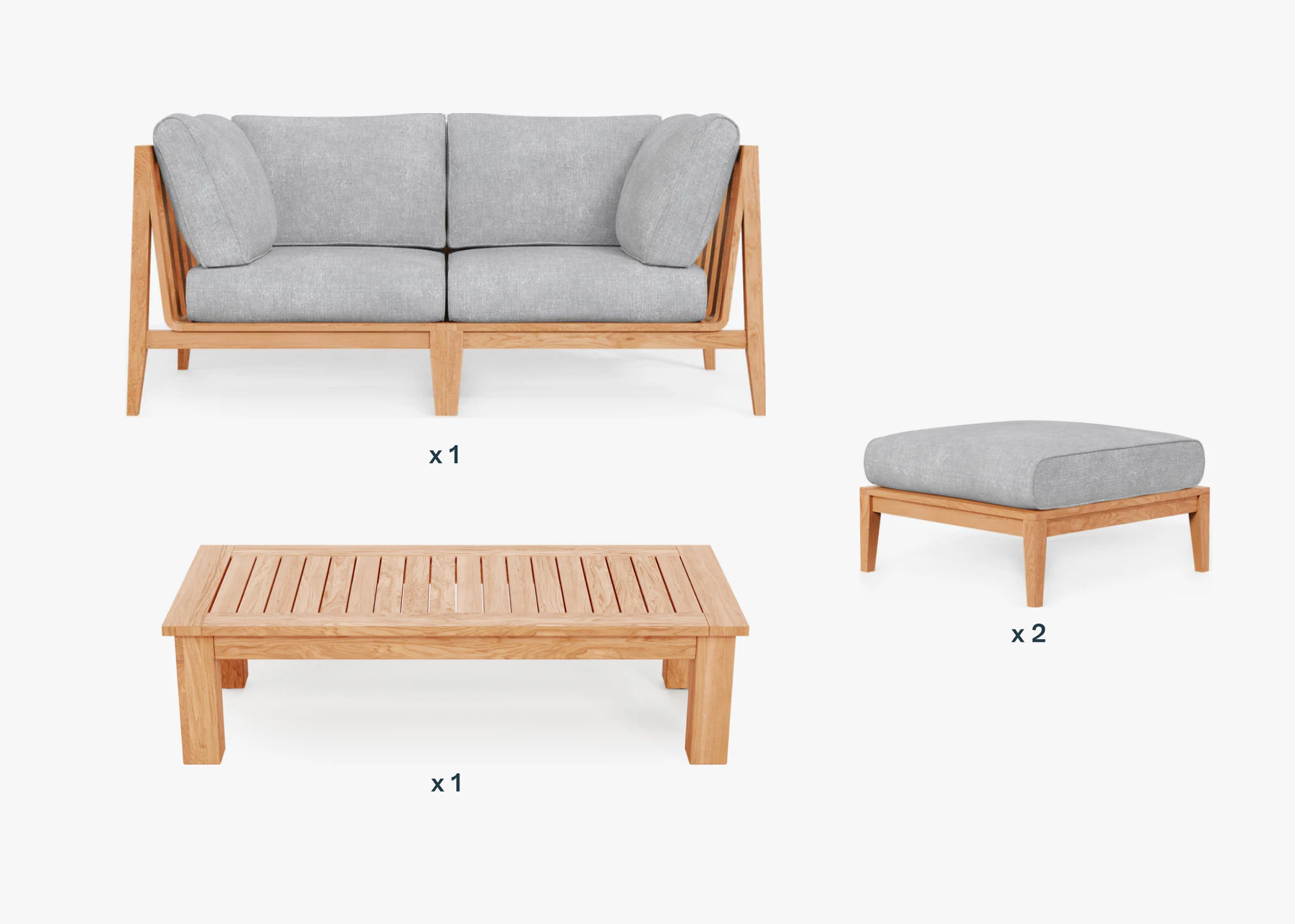 Teak Outdoor Retreat Bundle