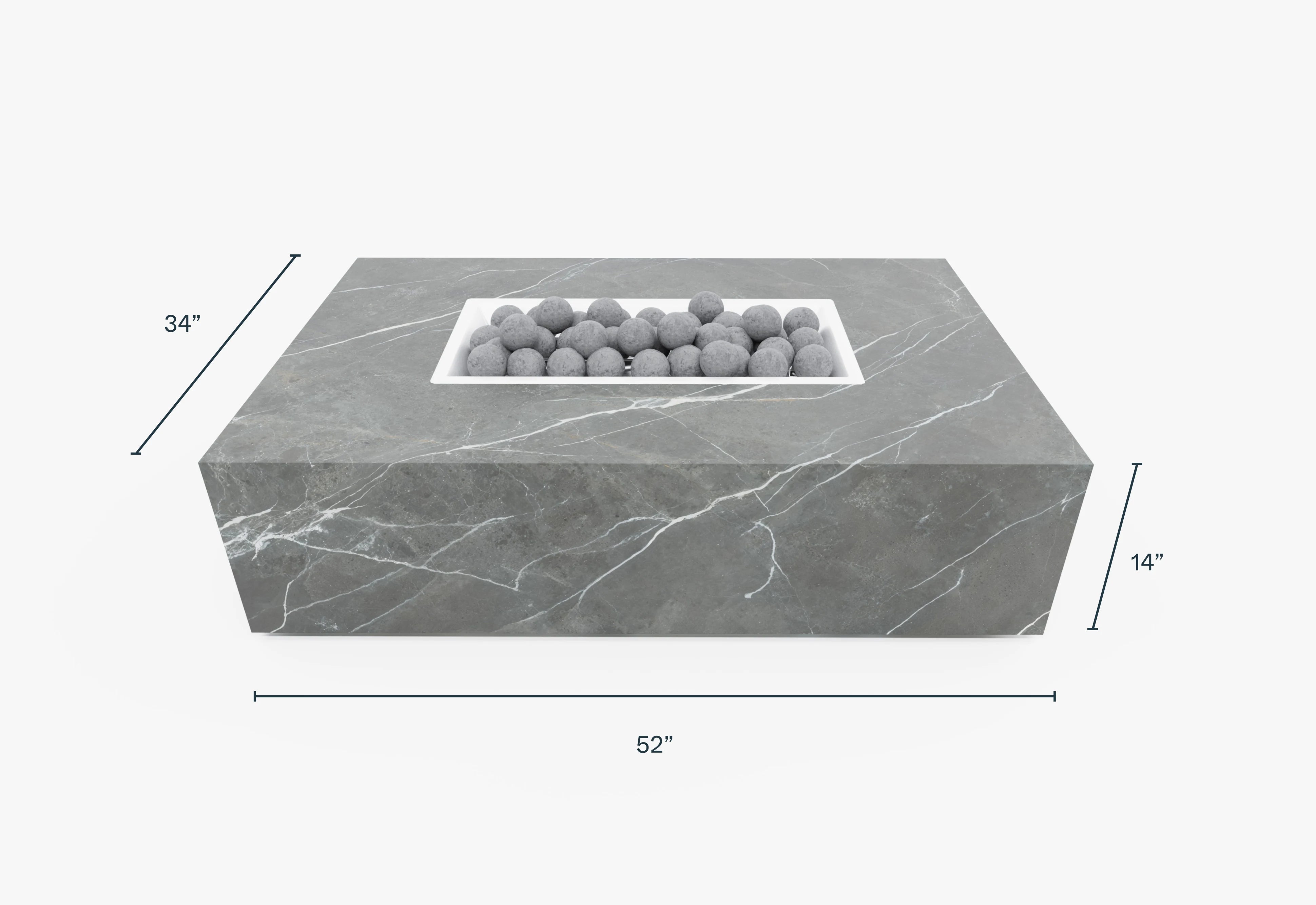 OuterStone Fire Pit Cooking Set + Propane Tank Cover - Rectangular