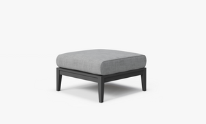 Charcoal Aluminum Multifunctional Outdoor Ottoman