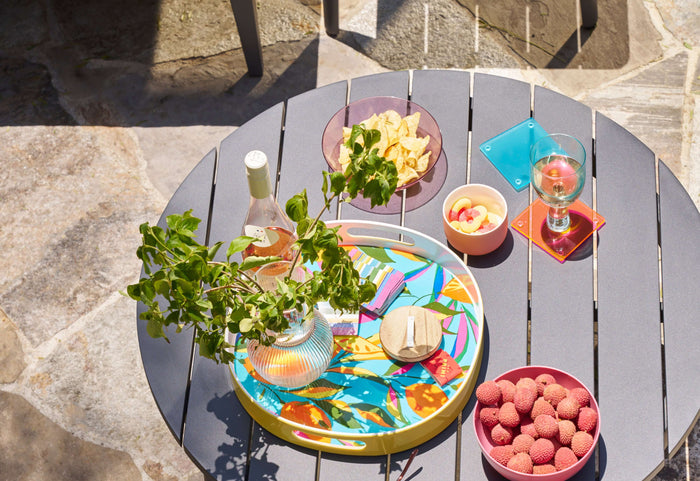 Aluminum Outdoor Coffee Table - Round | Outer